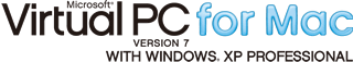 Virtual PC for Mac Version 7 with Windows XP Professional { ʏ