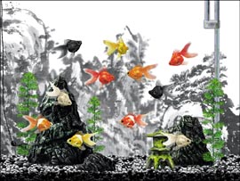 あなただけのオリジナル金魚が生まれる