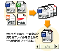 WordExcelAꑾYȂǈقȂt@C܂Ƃ߂ĈPDFt@CɁI