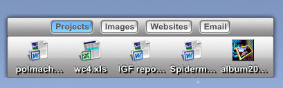 ObjectDock̋@\F^uhbN