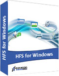 HFS+ for Windows 9